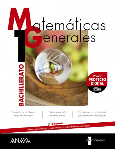 MATEMATICAS GENERALES 1ºBACHILLERATO OTROS MUNDOS 2022